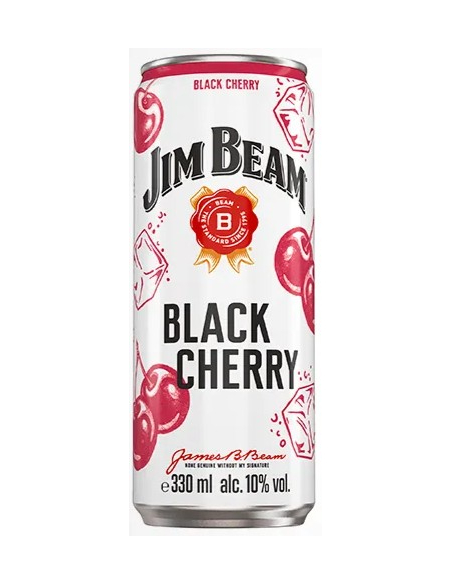 Jim Beam Black Cherry 10% 12 x 330ml DPG