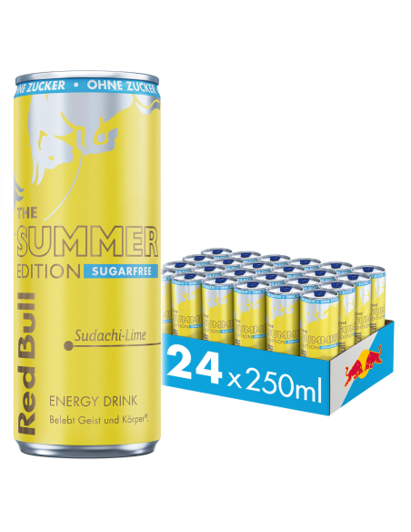 Red Bull Sudachi Lime sugarfree 24 x 250ml DPG (ca. ab Ende April 26)