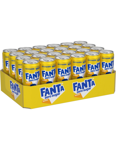 Fanta Lemon Zero 24 x 330ml DPG