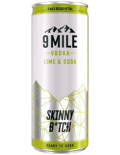 9 Mile Skinny Bitch 10% 12 x 330ml DPG