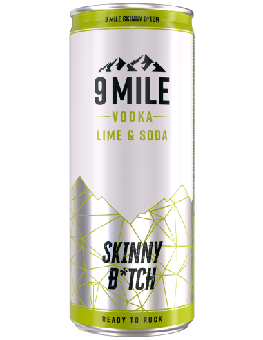 9 Mile Skinny Bitch 10% 12 x 330ml DPG