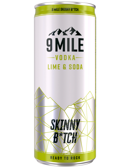 9 Mile Skinny Bitch 10% 12 x 330ml DPG