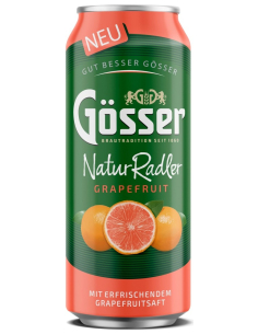 Gösser Naturradler Grapefruit 24 x 500ml DPG