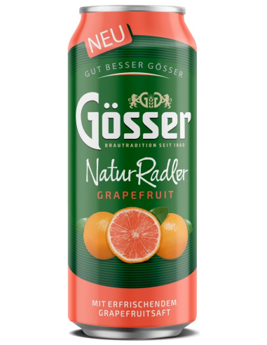 Gösser Naturradler Grapefruit 24 x 500ml DPG