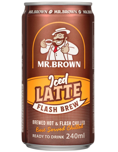 Mr. Brown Iced Latte Flash Brew 24 x 240ml DPG