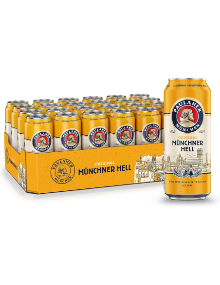 Paulaner Münchner Hell 24 x 500ml DPG