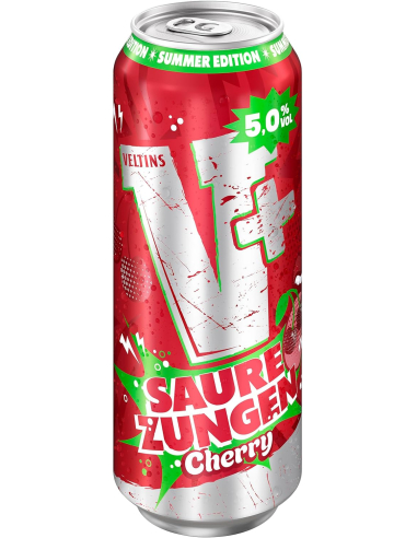 Veltins V+ Saure Zungen Cherry 24 x 500ml DPG