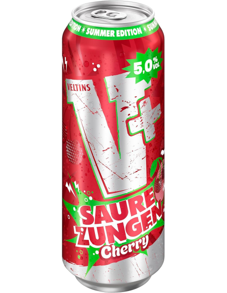 Veltins V+ Saure Zungen Cherry 24 x 500ml DPG