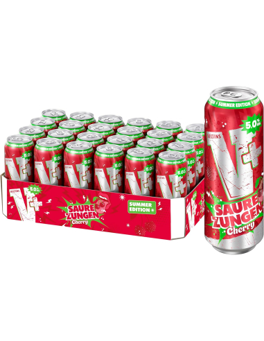 Veltins V+ Saure Zungen Cherry 24 x 500ml DPG