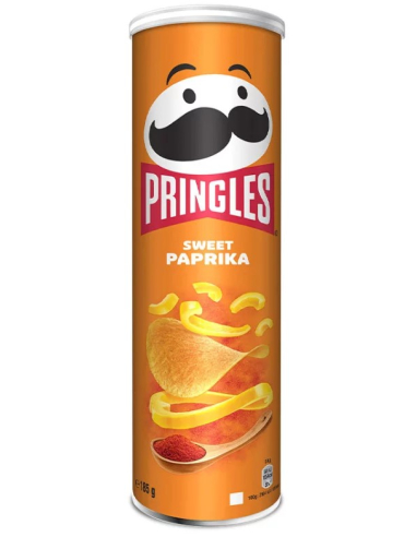 Pringles Sweet Paprika 19 x 185g