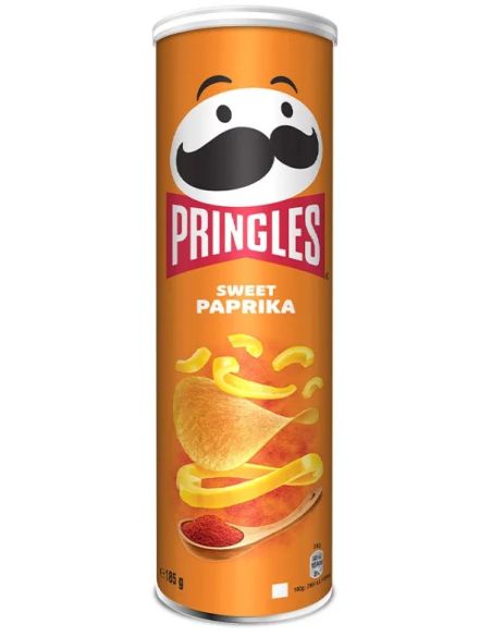 Pringles Sweet Paprika 19 x 185g