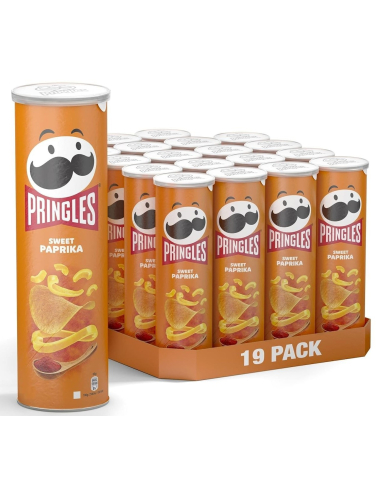 Pringles Sweet Paprika 19 x 185g