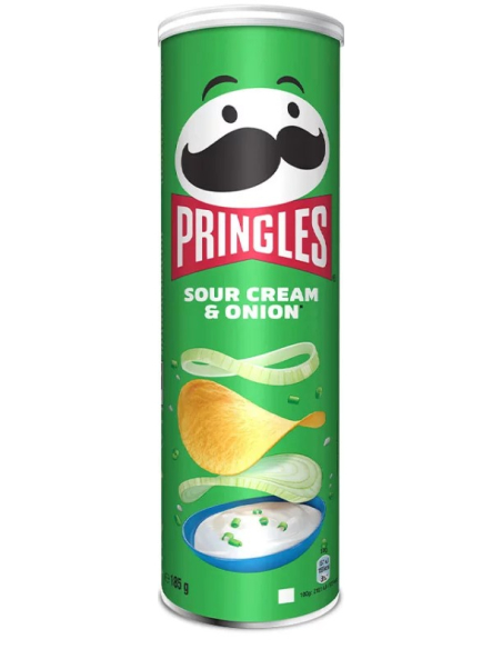Pringles Sour Cream & Onion 19 x 185g