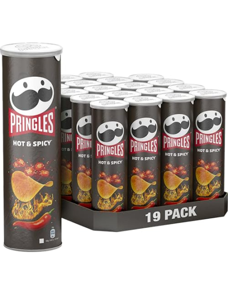 Pringles Hot & Spicy 19 x 185g