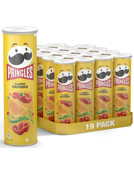 Pringles Classic Paprika 19 x 185g