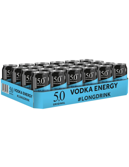 5,0 Original Vodka Energy 10% 12 x 330ml DPG