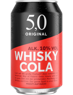 5,0 Original Whiskey Cola 10% 12 x 330ml DPG