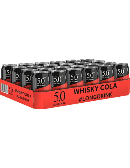 5,0 Original Whiskey Cola 10% 12 x 330ml DPG