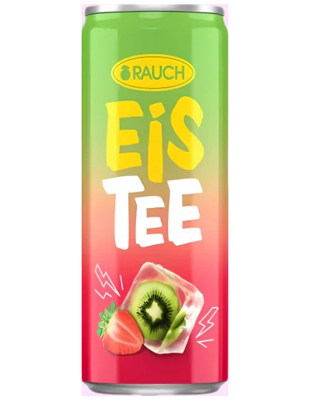 Rauch Eistee Erdbeer Kiwi 12 x 330ml DPG