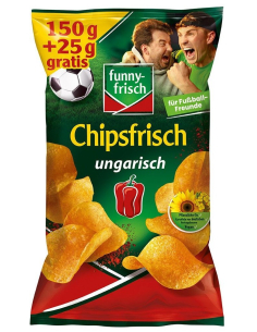 Funny-Frisch Chipsfrisch ungarisch 20 x 150g + 25g