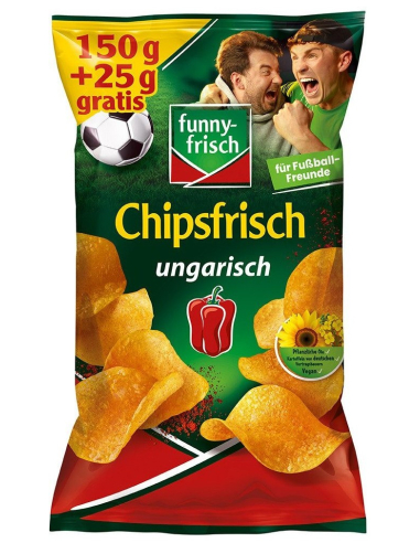 Funny-Frisch Chipsfrisch ungarisch 20 x 150g + 25g