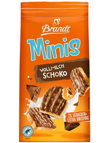 Brandt Minis Vollmilch Schoko 12 x 95g