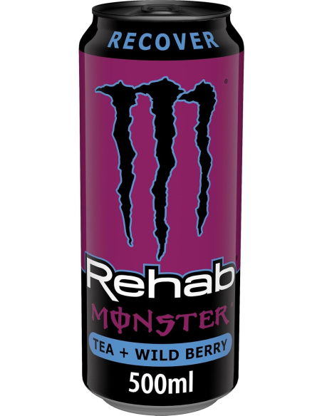 Monster Rehab Wild Berry Tea 12 x 500ml DPG