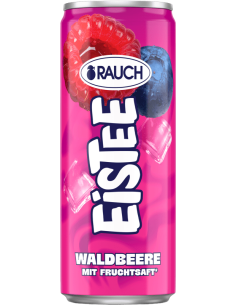 Rauch Eistee Waldbeere 12 x 330ml DPG