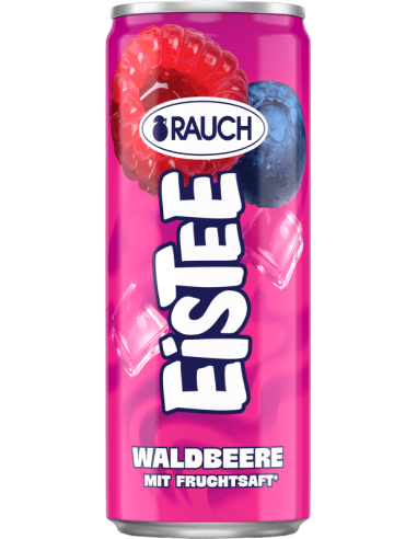 Rauch Eistee Waldbeere 12 x 330ml DPG