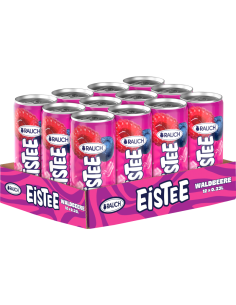 Rauch Eistee Waldbeere 12 x 330ml DPG 2