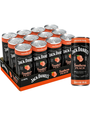 Jack Daniel´s Southern Peach 10% 12 x 330ml DPG