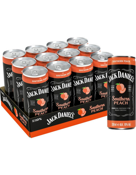 Jack Daniel´s Southern Peach 10% 12 x 330ml DPG