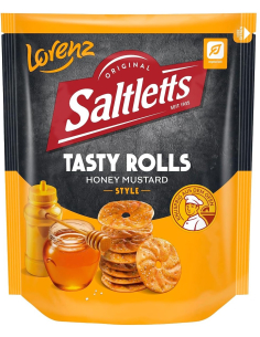 Lorenz Saltletts Tasty Rolls Honey Mustard 14 x 130g
