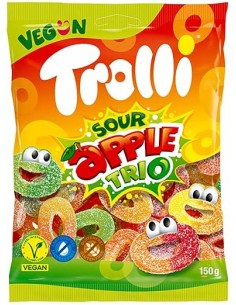 Trolli Sour Apple Trio 20 x 150g