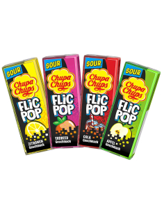 Chupa Chups Flic Pop Sour 24 x 14g