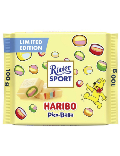 Ritter Sport Haribo Pico Balla Weiß 12 x 100g