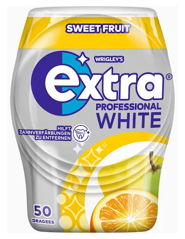 Wrigley´s Extra Professional White Sweet Fruit...