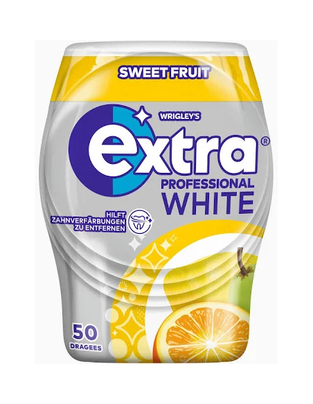 Wrigley´s Extra Professional White Sweet Fruit 12 x 50er