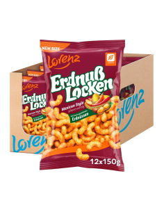 Lorenz Erdnußlocken Mexican Style 12 x 150g 2