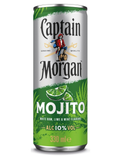 Captain Morgan Mojito 10% 12 x 330ml DPG