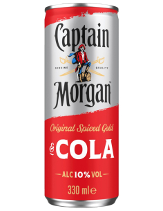 Captain Morgan Cola 10% 12 x 330ml DPG
