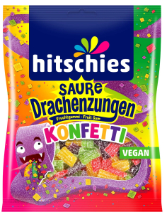 Hitschies Saure Drachenzungen Konfetti 12 x 125g