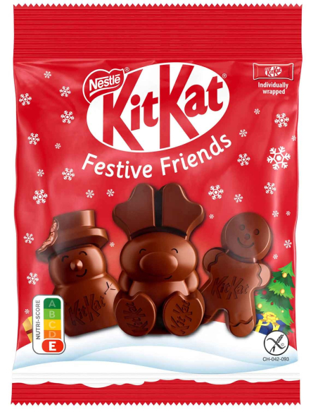 KitKat Festive Friends Weihnachten 15 x 65g