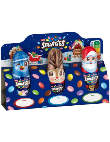 Smarties Mini Weihnachtsfiguren (3 x 18,7g) 24...