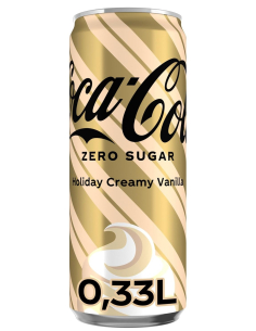 Coca Cola Creamy Vanilla Zero 24 x 330ml DPG