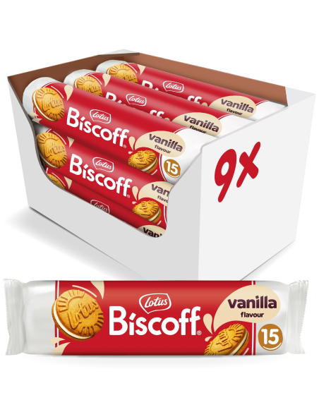 Lotus Biscoff Vanilla 9 x 150g